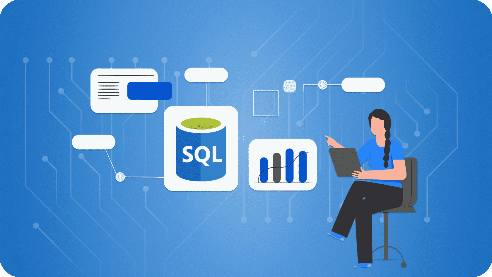 SQL cũng là một phần không thể thiếu đối với dữ liệu máy tính