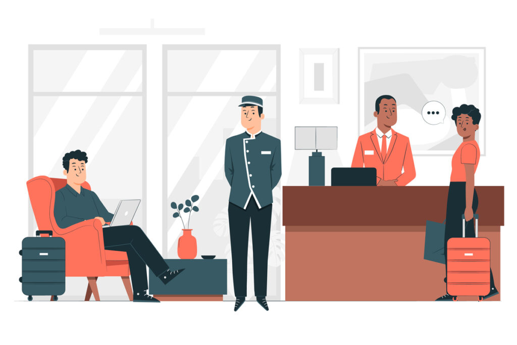 Nhân viên khánh tiết hậu cần có nhiệm vụ là chuẩn bị, hỗ trợ thực hiện sự kiện