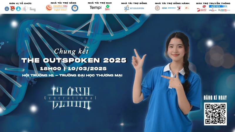 Chung kết cuộc thi The Outspoken 2025 hứa hẹn sẽ rất thú vị và hấp dẫn
