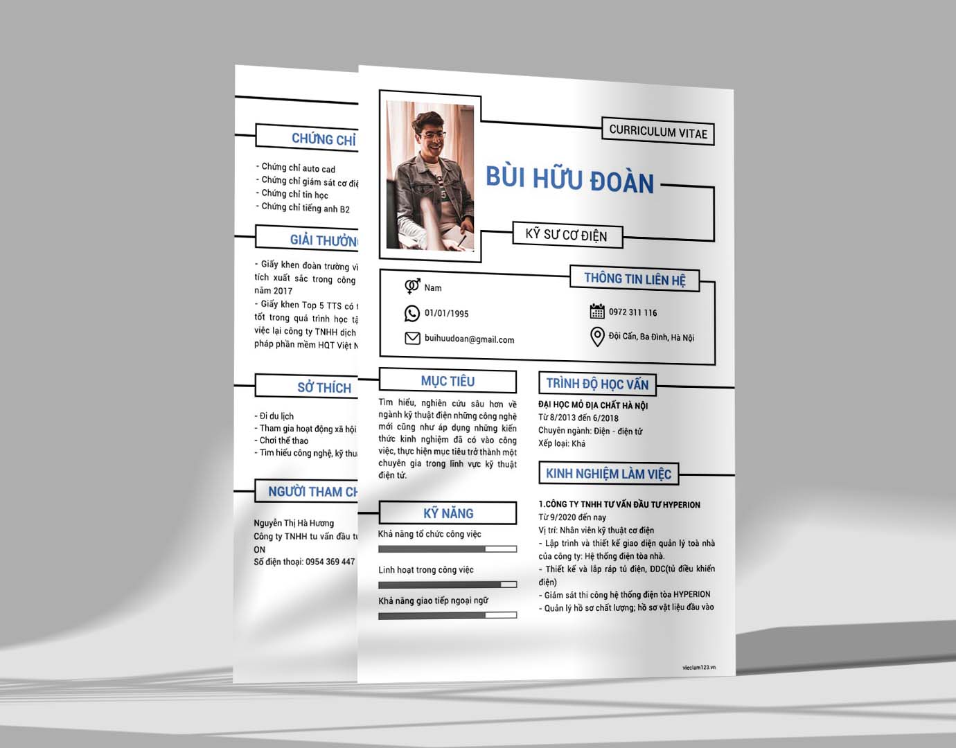 Nội dung CV Dầu khí địa chất
