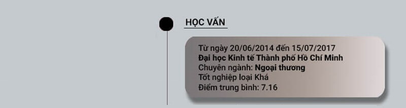cách viết trình độ học vấn trong cv nhập liệu