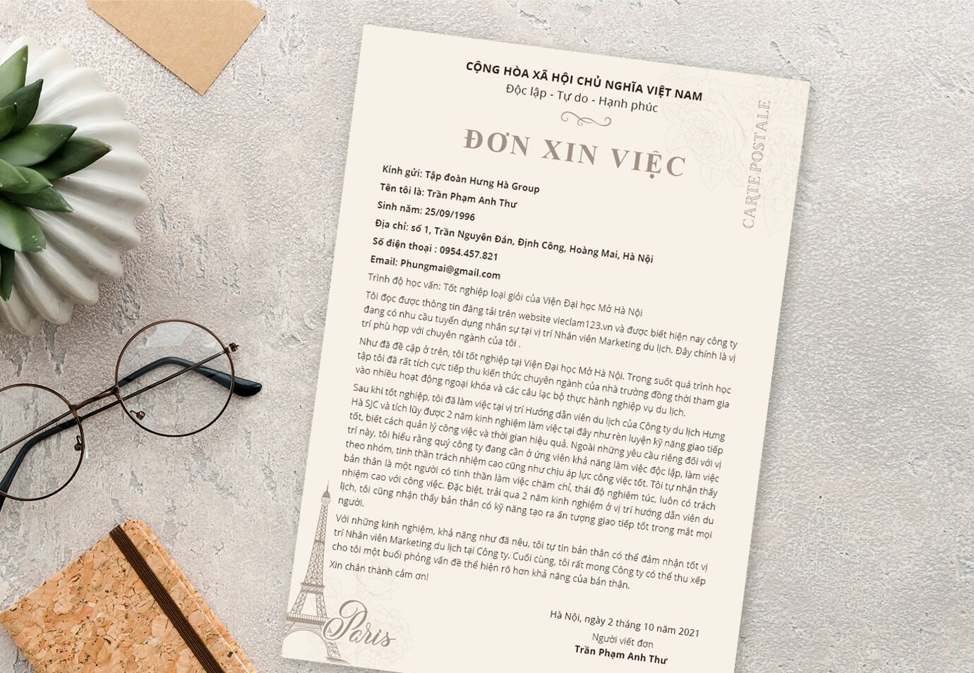 Lời chào và giới thiệu là cách tạo ấn tượng đầu tiên cho đơn xin việc IT