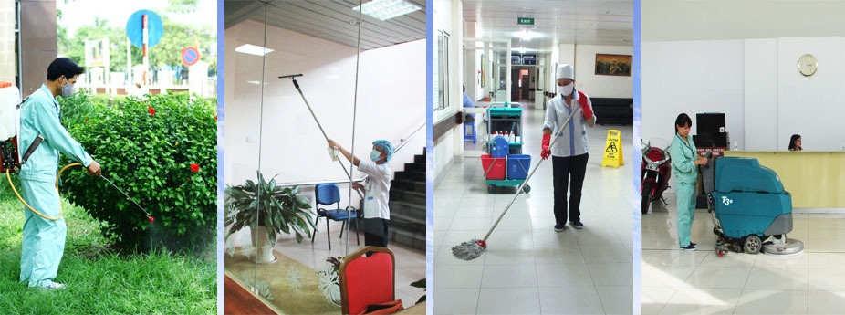 Nhiệm vụ của nhân viên tạp vụ trường học còn có thể phân theo thời gian