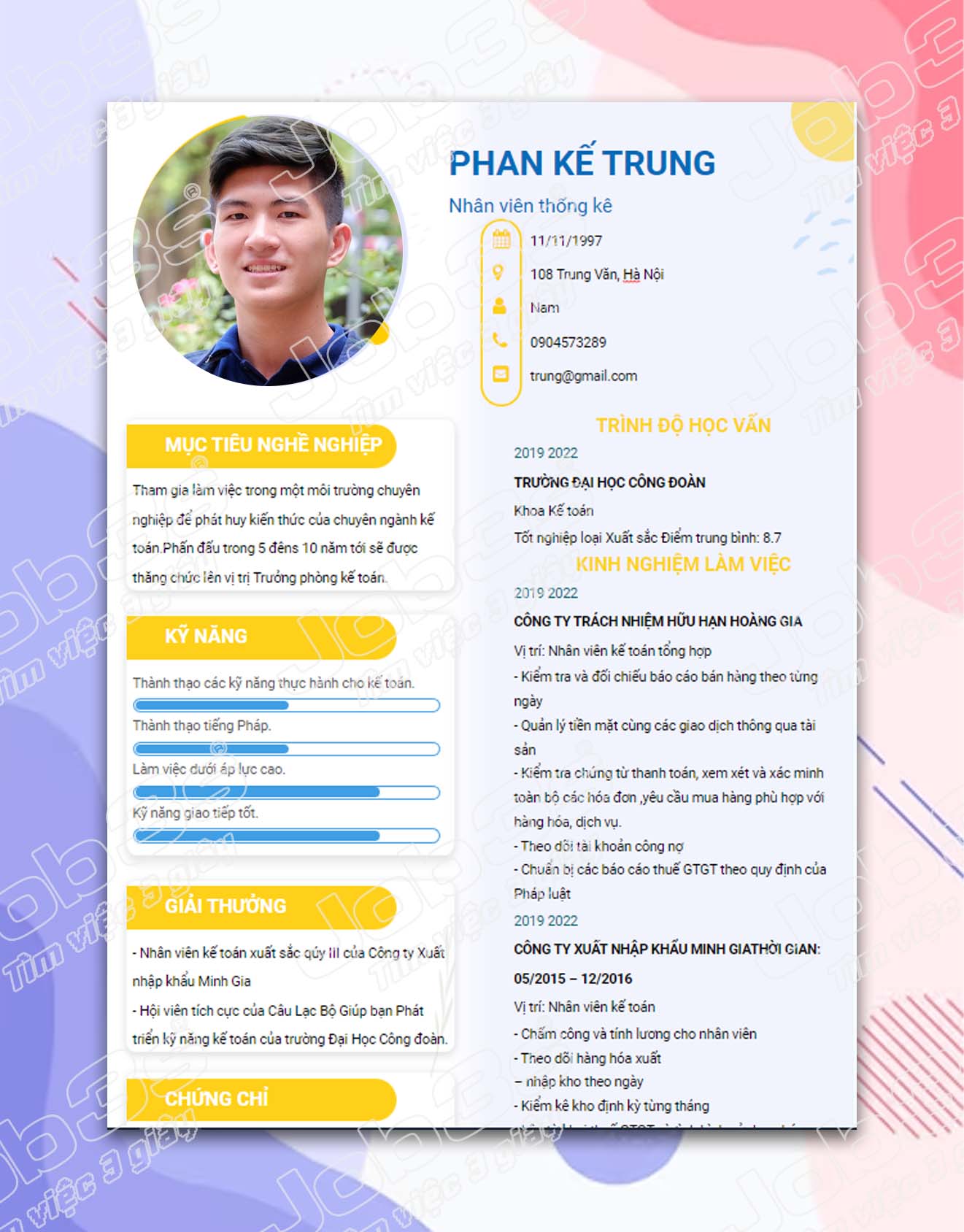 Kiểm tra thật kỹ CV bằng file FDF trước khi gửi