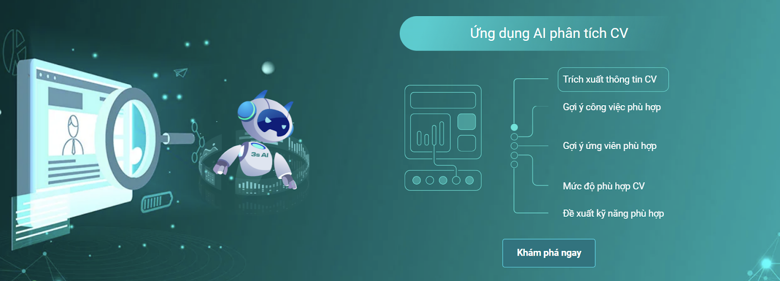 Bộ AI mới của job3s.ai tiếp tục là một điểm sáng trong việc phân tích CV của ứng viên