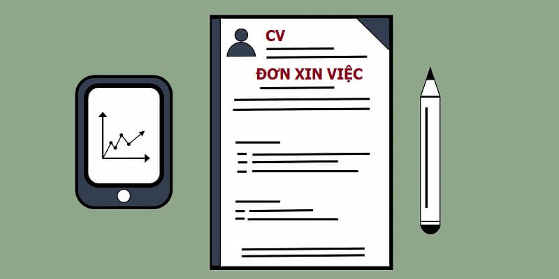 Đơn xin việc và CV khác nhau ờ nội dung